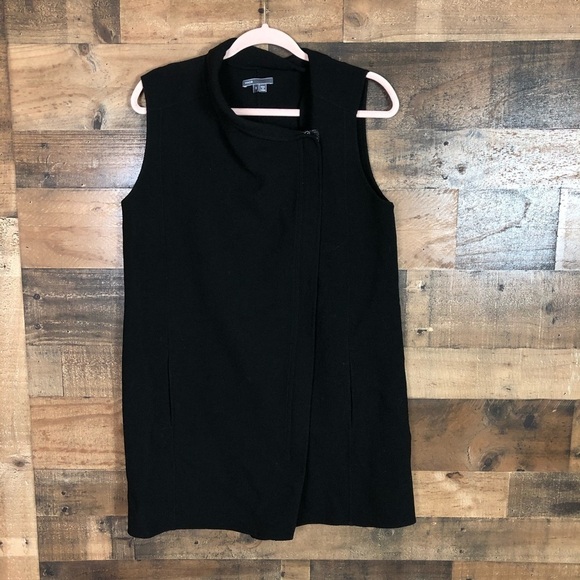 Vince zip up wool vest - Picture 6 of 10